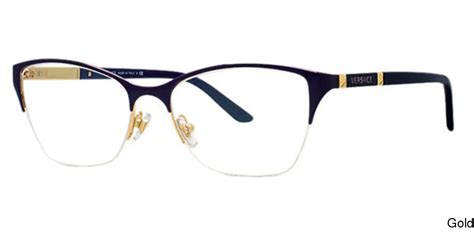 prescription glasses frames versace|Versace semi rimless glasses.